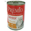 12 שימורים לחתול זקן (סניור) פרימיו PREMIO שימורים בטעם עוף 400 גרם
