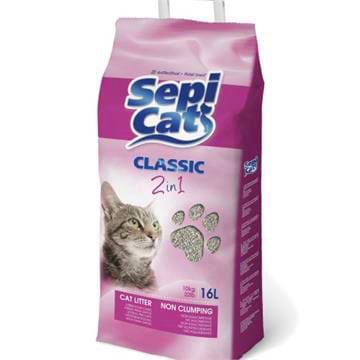 חול חצץ ריחני ואנטיבקטריאלי SepiCat ספיקט לחתול 10 ק