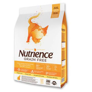 נוטריאנס מזון לחתול נטול חמץ הודו ועוף ללא דגנים 2.5 ק"ג