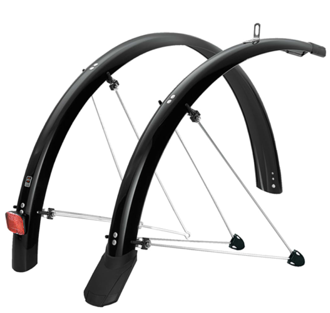 SKS P45 Mudguards with Mudflap - Black