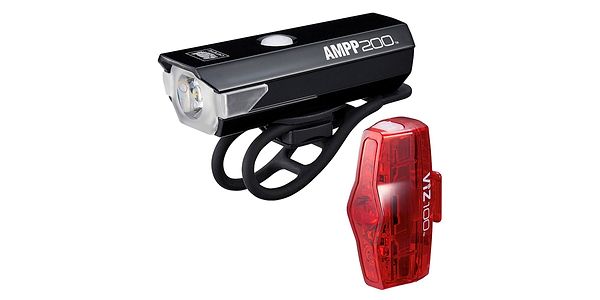 AMPP 200 / VIZ 100 Bike Light Set