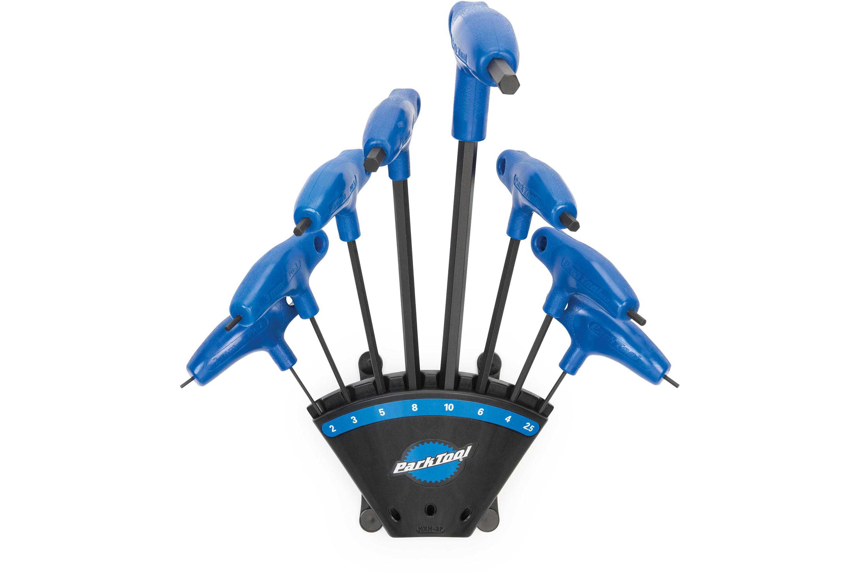 Park Tool PH-1.2 P-Handled Hex Wrench Set With Holder
