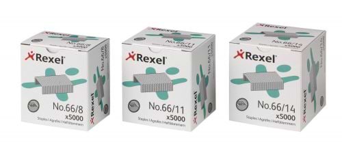 Rexel No 66 Staples 8mm (Pack of 5000) 06065