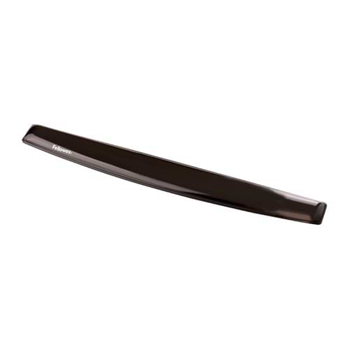 Fellowes Crystal Gel Keyboard Wristrest Black 9112201