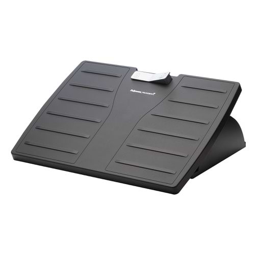 Fellowes Office Suites Microban Adjustable Footrest Black 8035001