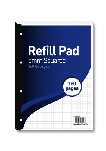 Hamelin 5mm Squared Refill Pad A4 80 Sheet (Pack of 5) 400127678