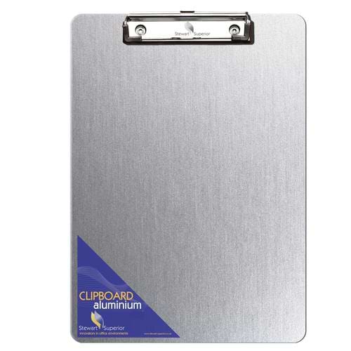 Seco Aluminium Clipboard A4 Silver 3230A-SS