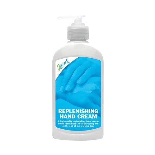 2Work Replenishing Hand Cream 300ml (Pack of 6) 2W07137