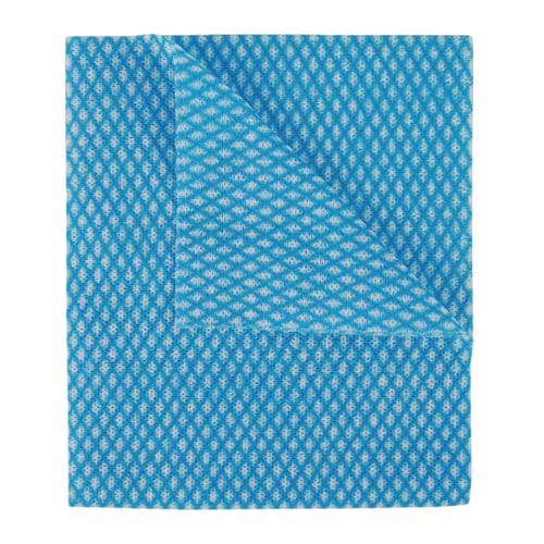 2Work Economy Cloth 420x350mm Blue (Pack of 50) 2W08168