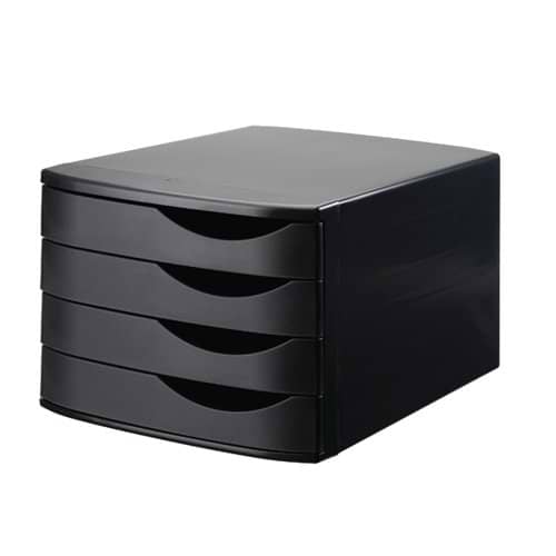 Jalema 4 Drawer Desktop Set Black 2686374299
