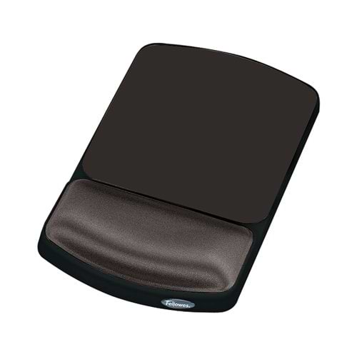 Fellowes Premium Gel Adjustable Mouse Pad/Wristrest Black 9374001