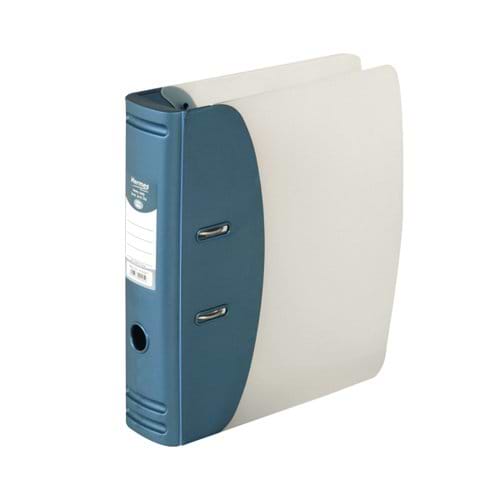 Hermes 78mm Heavy Duty Lever Arch File A4 Blue 832007