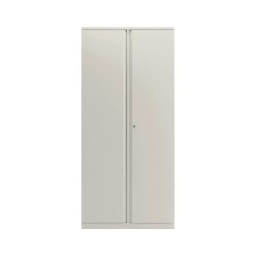 Bisley 2 Door Cupboard Empty 924x410x1970mm Chalk White KF78716