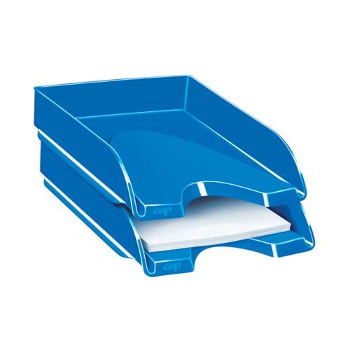 CEP Pro Gloss Letter Tray Blue 200GBLUE