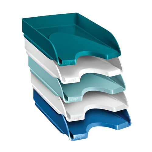 Riviera by CEP Letter Trays Multicoloured (Pack of 5) 1020050511