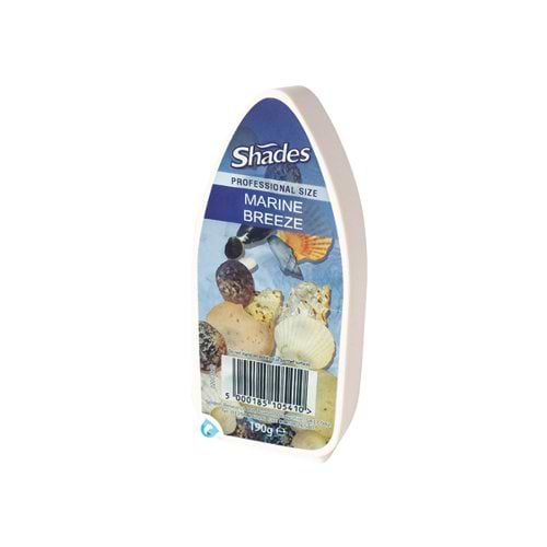 Jeyes Shades Marine Breeze Air Freshener Gel (Pack of 12) 1008187