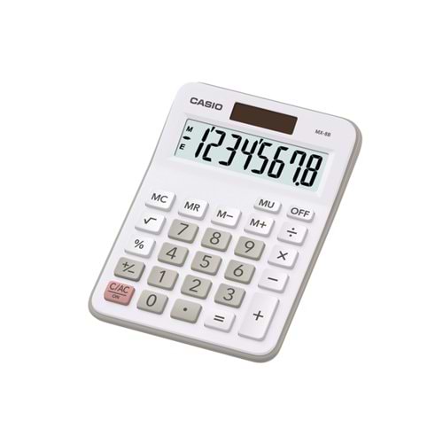 Casio MX-8B-WE Desktop Calculator MX-8B-WE-S-UC