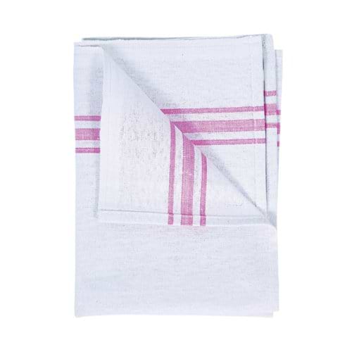2Work Cotton Tea Towel 450 x 740mm White (Pack of 10) CX01693