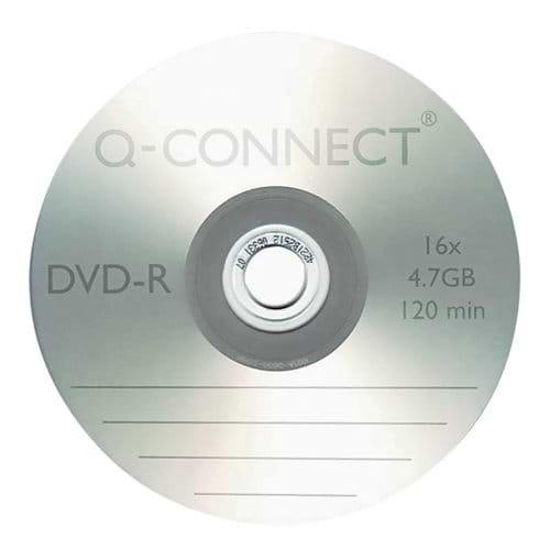Q-Connect DVD-R 4.7GB Cake Box (Pack of 25) KF00255