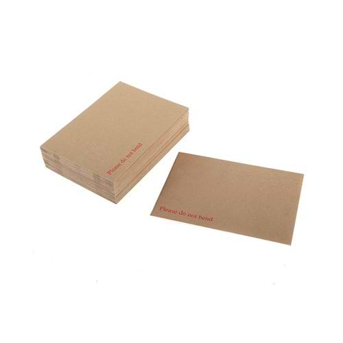 Q-Connect C3 Envelope 458x324mm Board Back Peel and Seal 115gsm Manilla (Pack of 50) KF01409