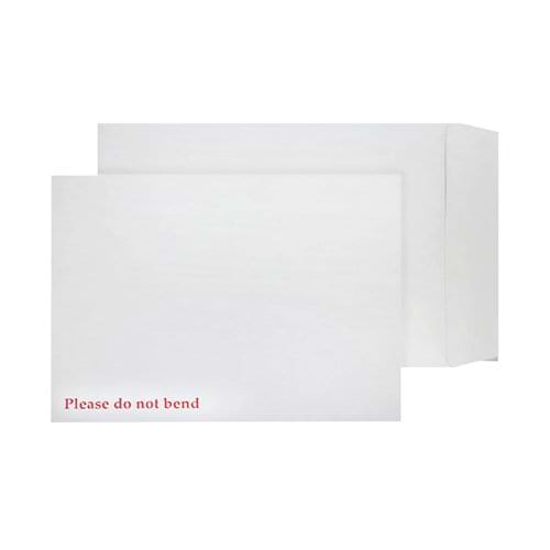 Q-Connect C4 Envelopes Board Back Peel and Seal 120gsm White (Pack of 125) KF3525