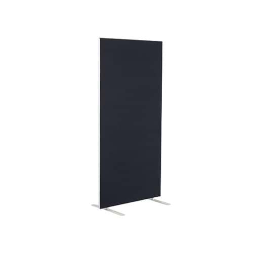 Jemini Floor Standing Screen 1200x25x1800mm Black KF90493
