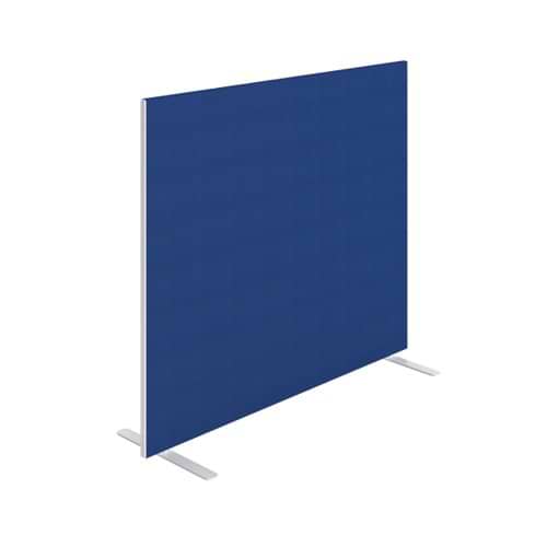 Jemini Floor Standing Screen 1400x25x1200mm Blue KF90496