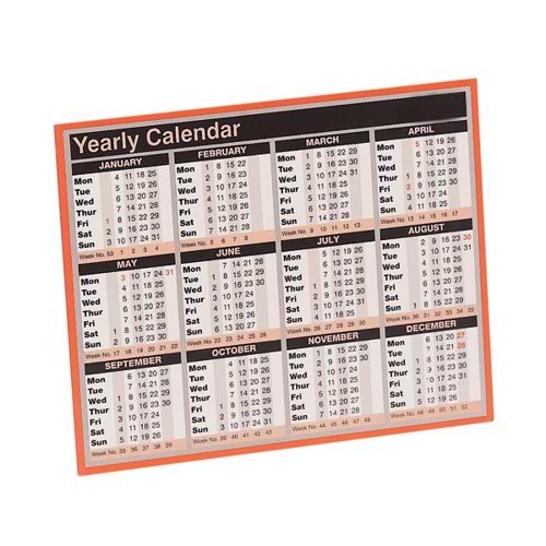 Year To View Calendar 2023 KFYC123