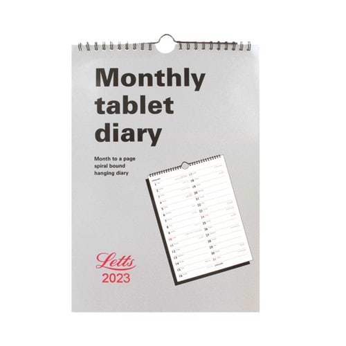 Letts Monthly Tablet Diary 2023 23-TMT