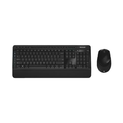 Microsoft Wireless 3050 Desktop Keyboard and Mouse Set Black PP3-00006