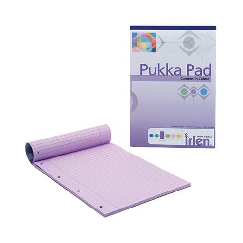 Pukka Pad A4 Refill Pad Lavender (Pack of 6) IRLEN50LAVENDER