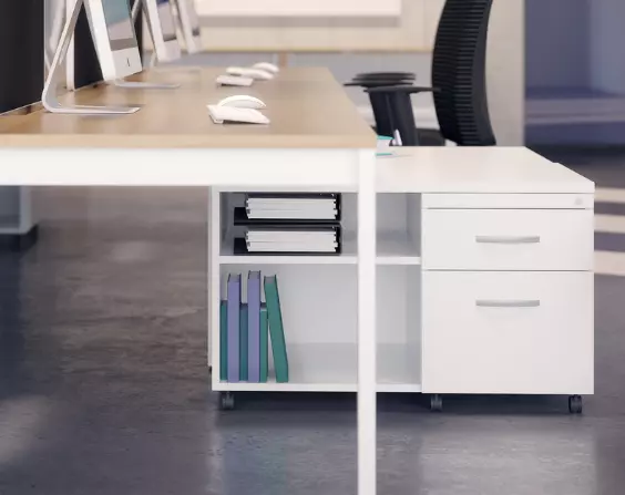 white-desk-pedestal-in-office