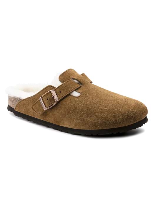 Birkenstock suede clogs top