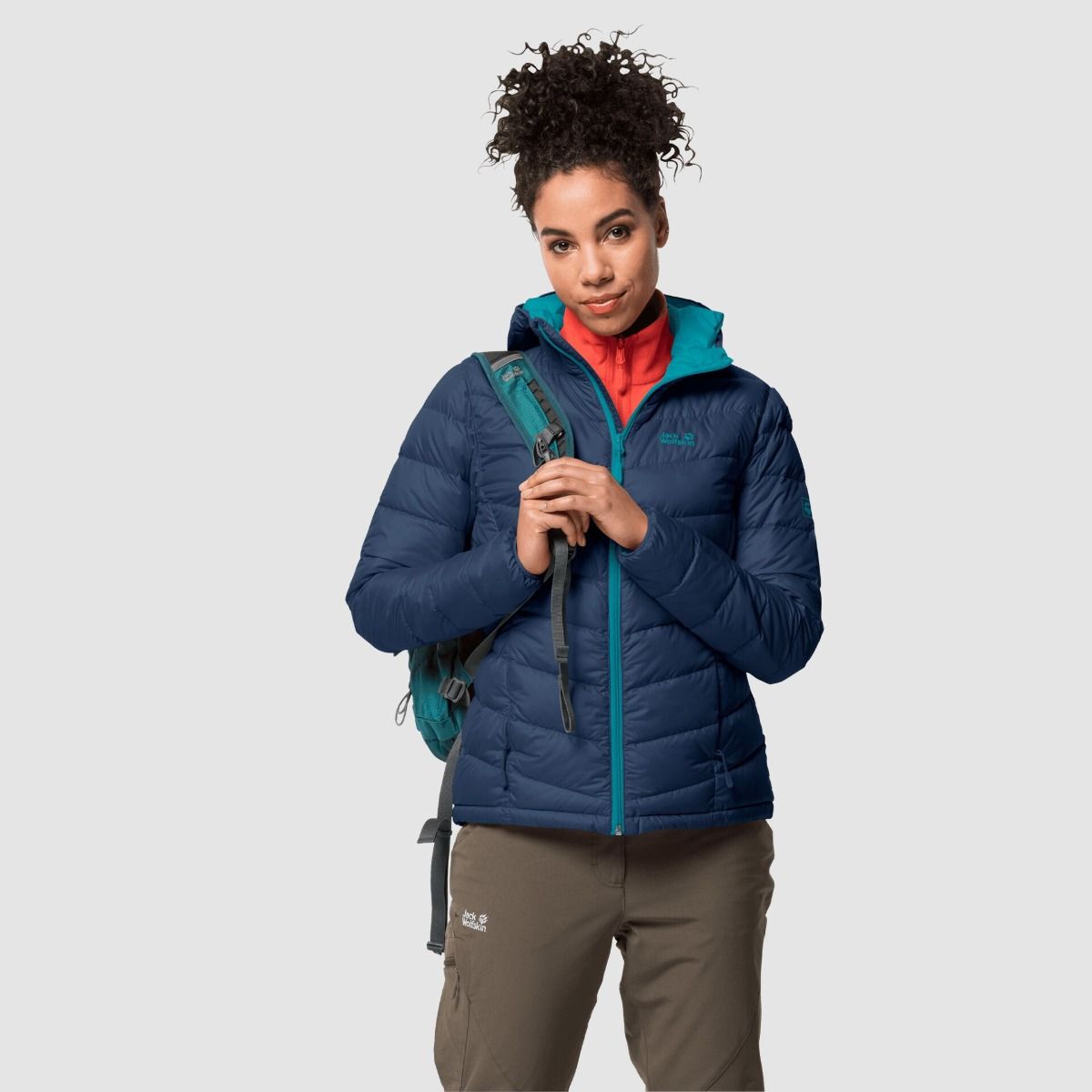 Jack Wolfskin Women s Helium Down Jacket Dark Indigo