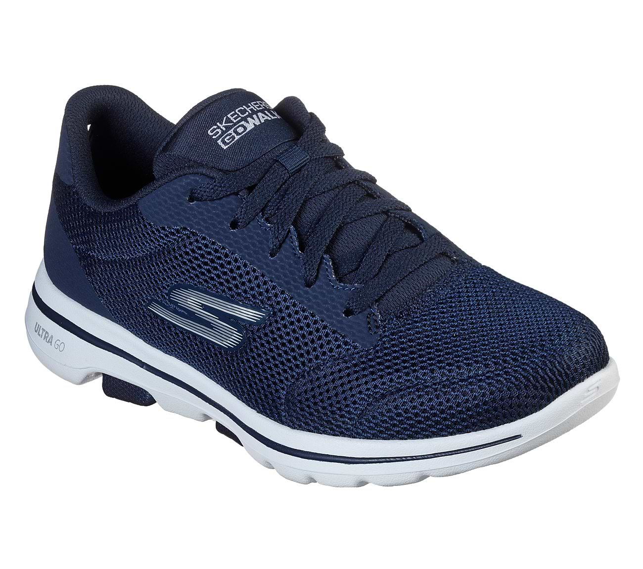 Skechers go walk 5 lucky white sales