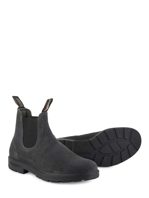 Blundstone cheap black suede