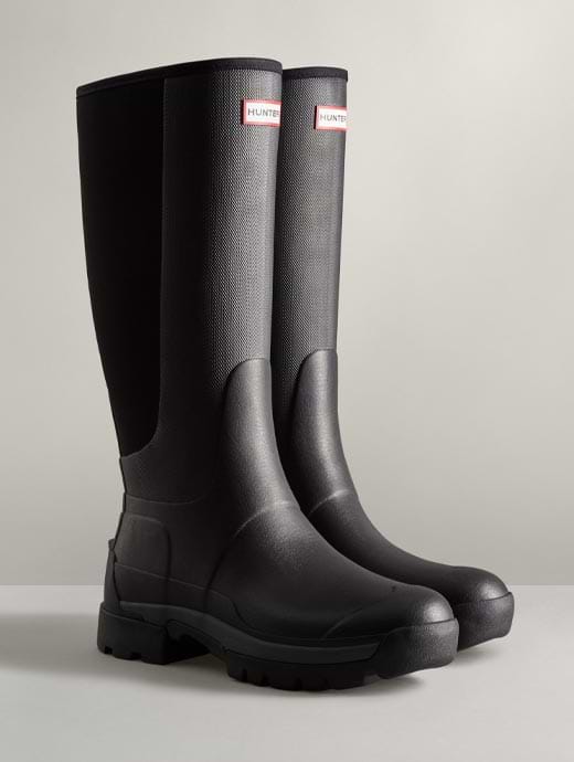Hunter men's original tall best sale rain boots