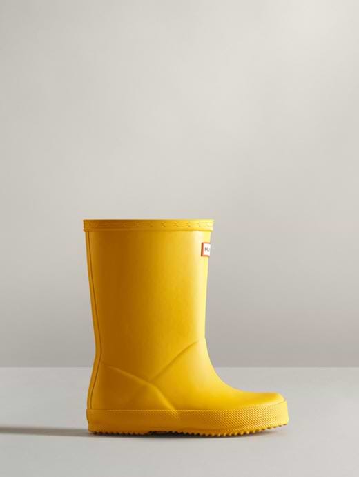 Yellow hunter clearance wellies size 5