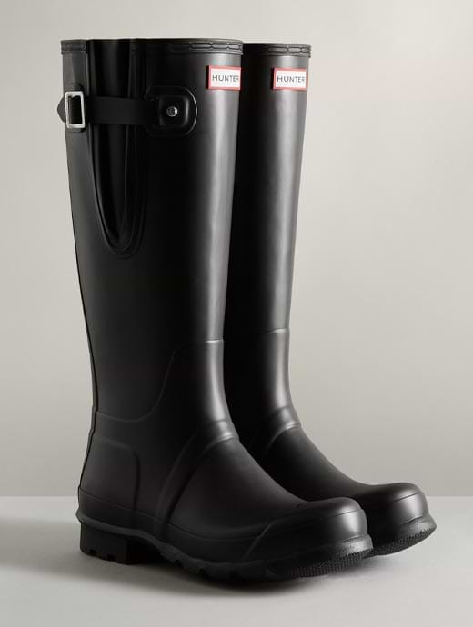 Hunter Men's Original Side Adjustable Boot Black | Griggs