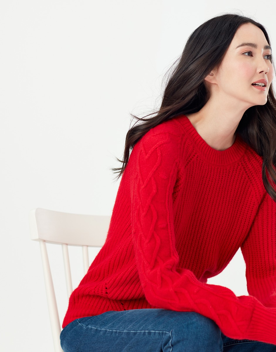 Joules outlet heart jumper