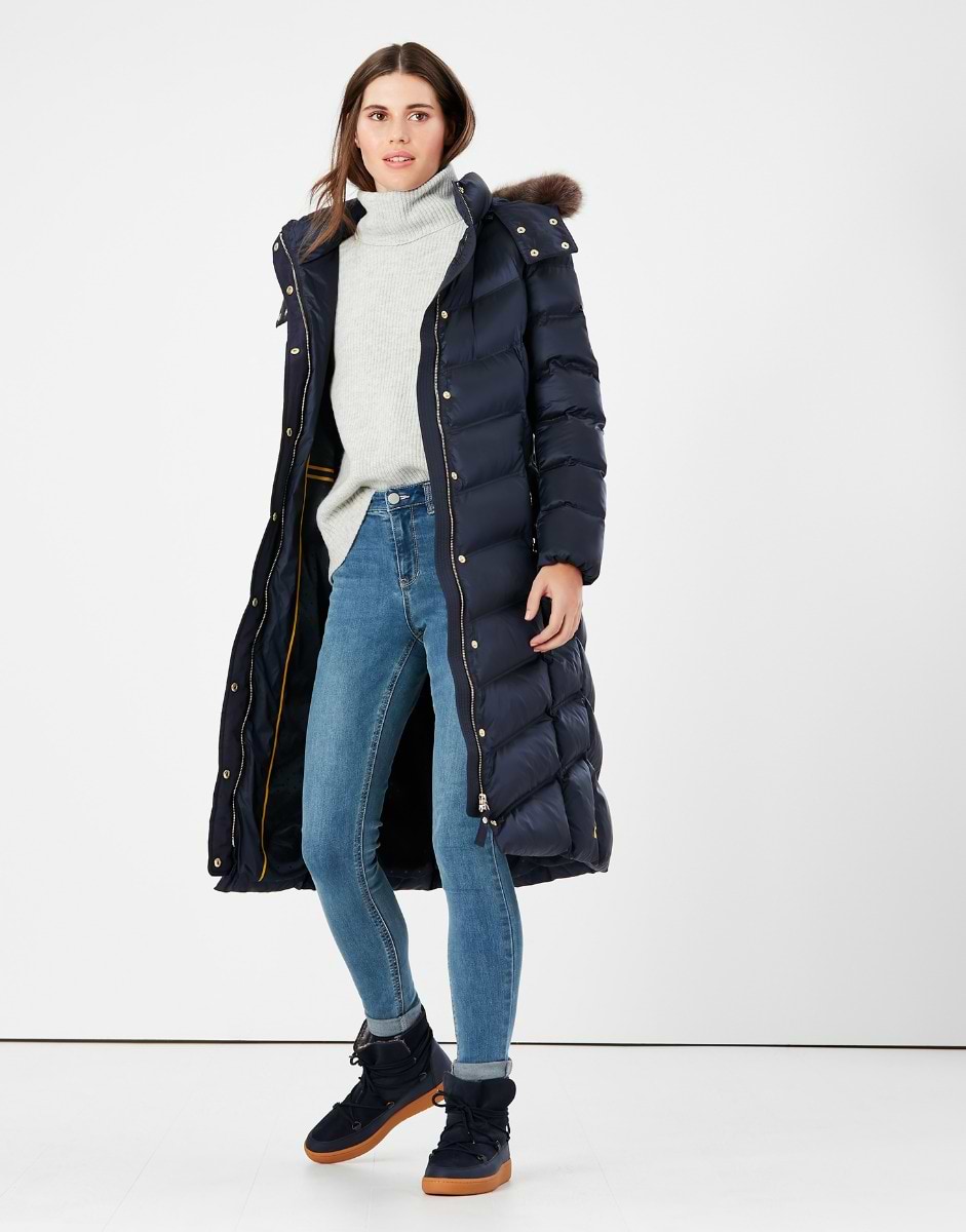 Joules amesbury coat black clearance