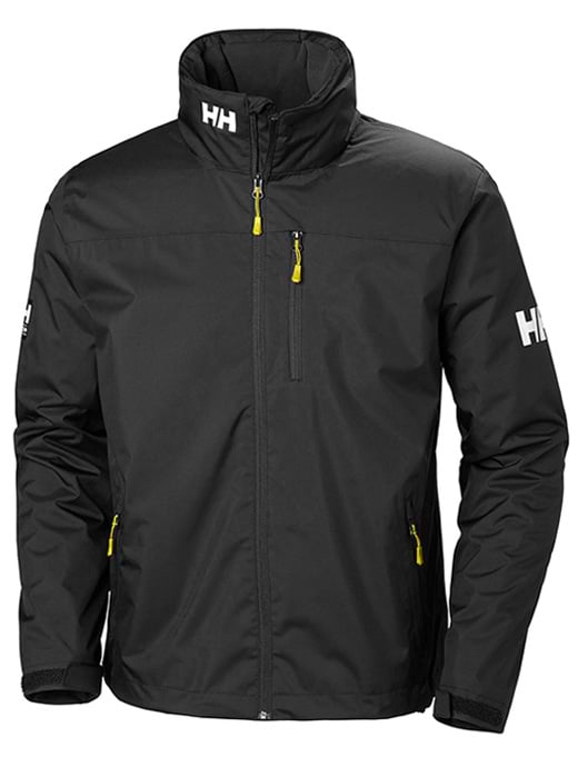Helly Hansen Crew Hooded Midlayer Jacket Black