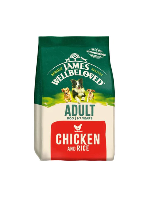 James Wellbeloved Adult Dry Dog Food Chicken & Rice 15KG