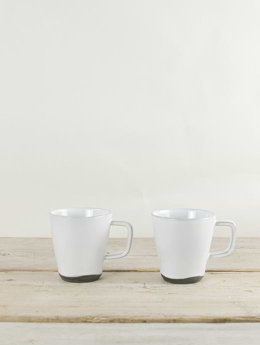 ALSO Home Loka Recycled Clay Tea Mug Pair 