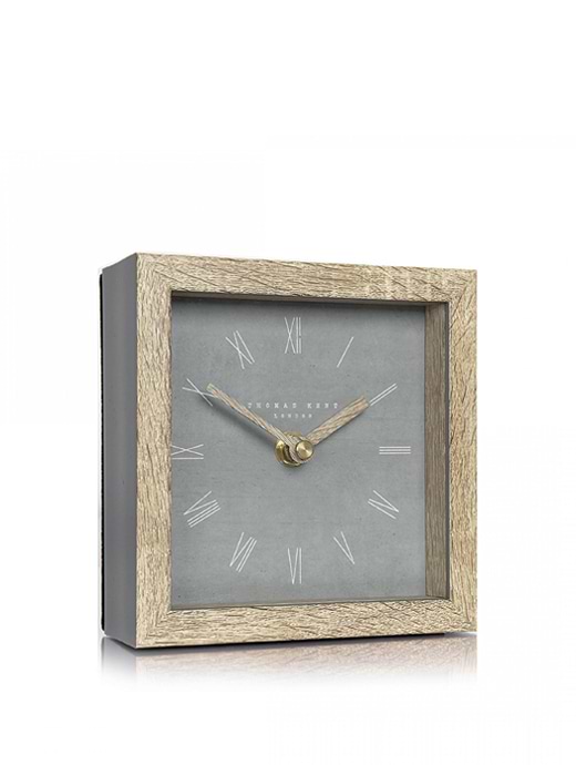 Thomas Kent 5" Nordic Mantel Clock Cement