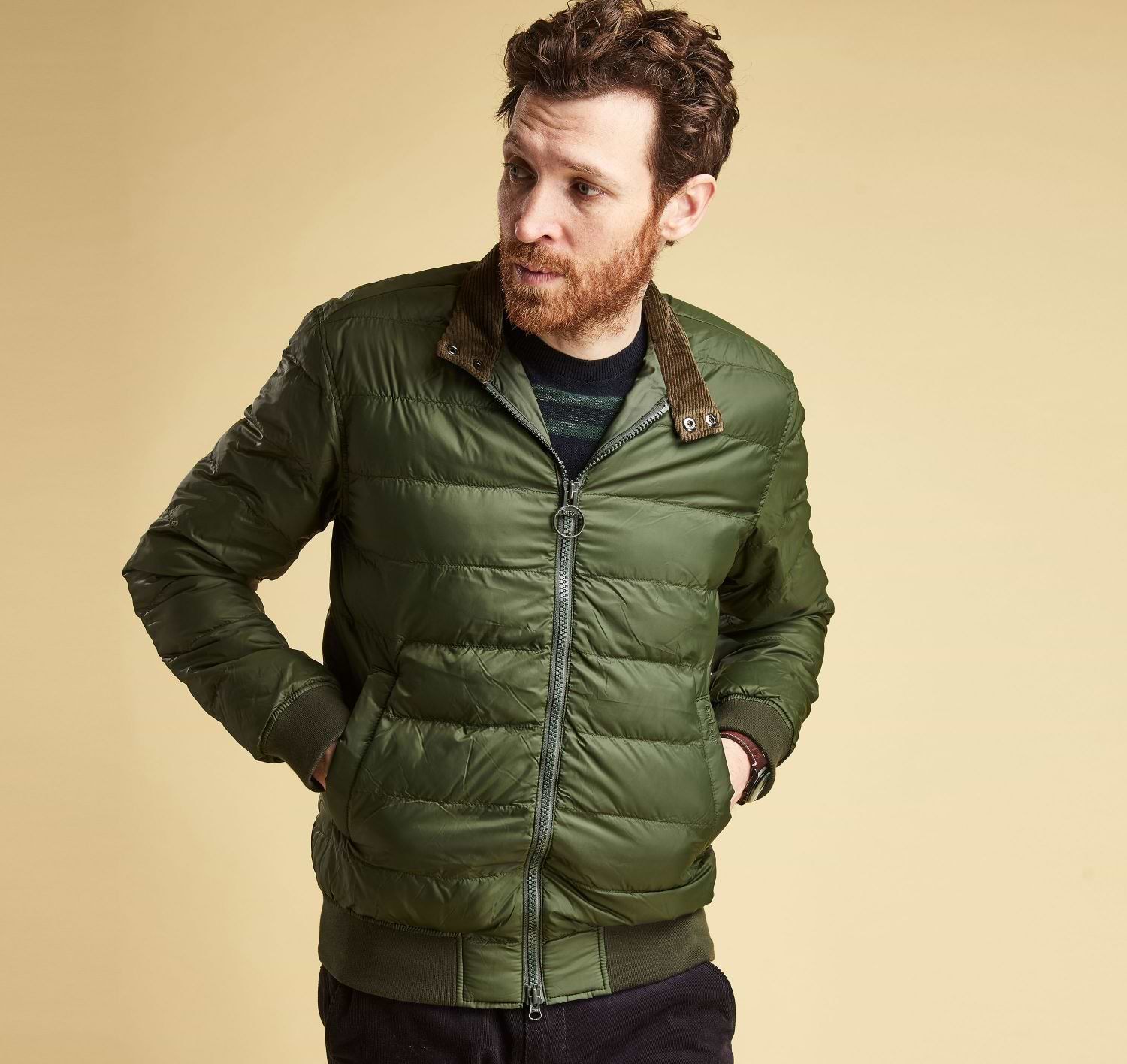 Barbour Aviso Quilted Jacket Duffle Bag Green Griggs
