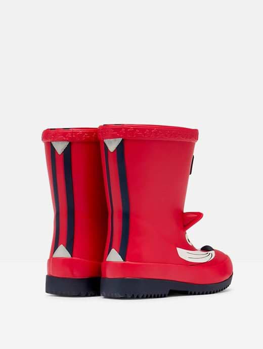 Joules Baby Printed Wellies Red Fox