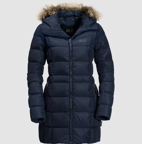Jack wolfskin baffin island coat midnight blue store