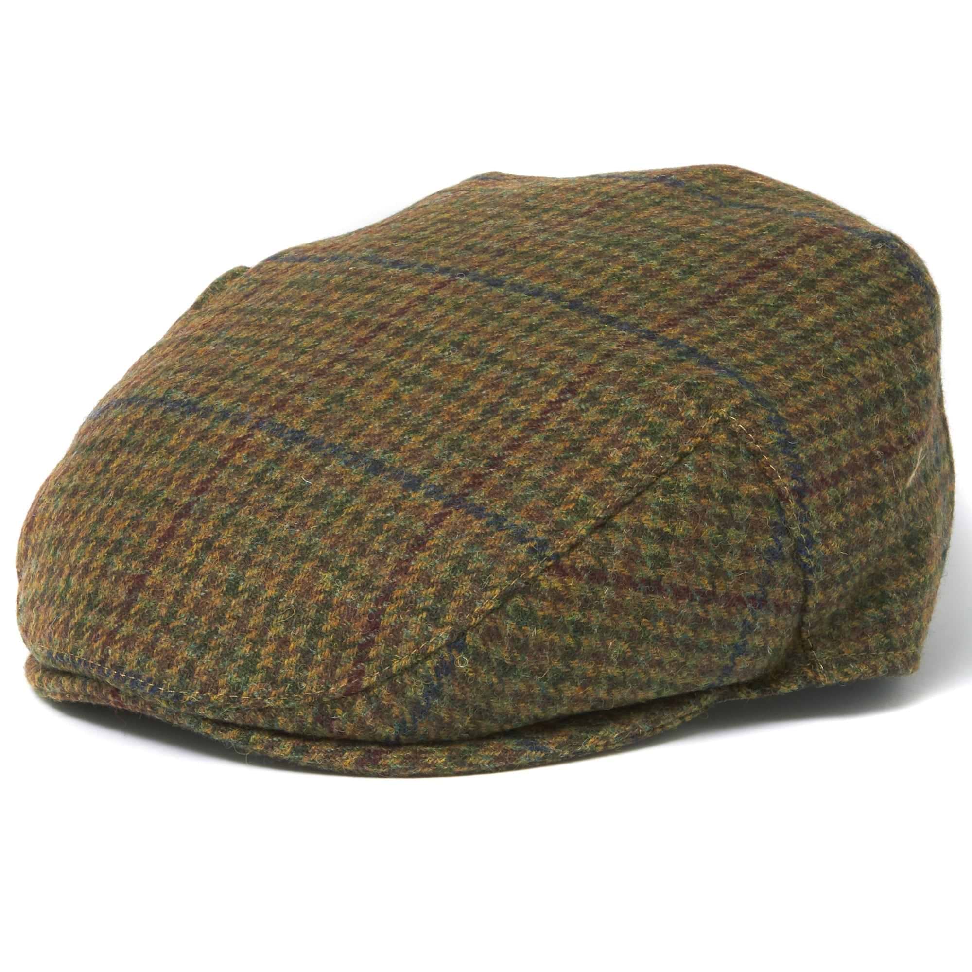 Barbour Crieff Cap Dark Olive Check OL91