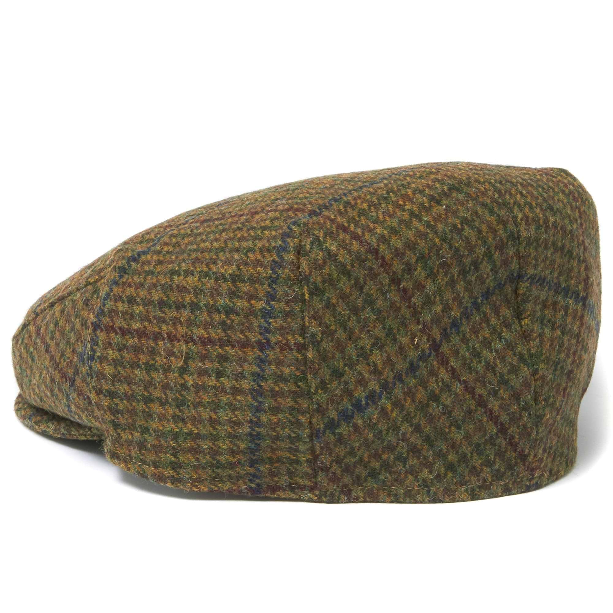 BARBOUR CRIEFF CAP DARK OLIVE CHECK OL91 Griggs